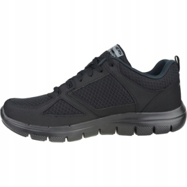 Skechers Flex Advantage 2.0 M 52189-BBK svart 1