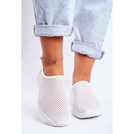 SEA Kvinnors Sport Slip-on Shoes Vit Gestacio 2