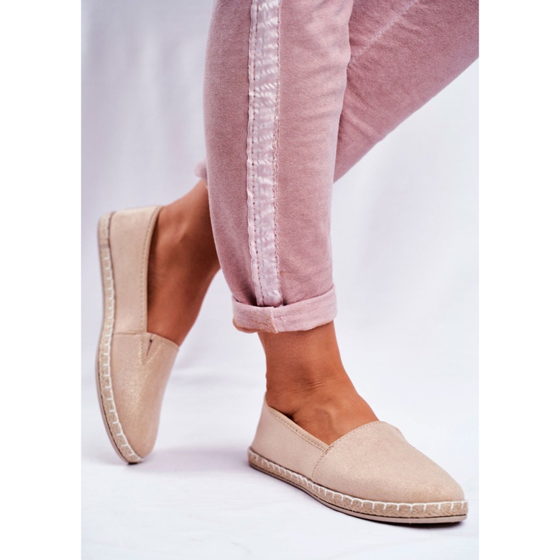NEWS Beige Lapu Lapu Slip-On Espadrilles för kvinnor 2