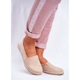 NEWS Beige Lapu Lapu Slip-On Espadrilles för kvinnor 1