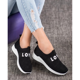 SHELOVET Love Slip-On Shoes svart 2