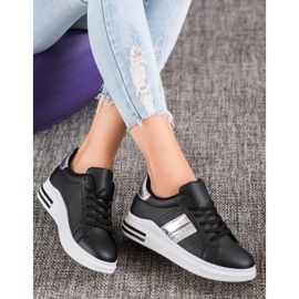 SHELOVET Eco Leather Sneakers svart 2