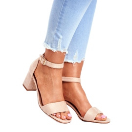 Vinceza Sandaler för kvinnor Mocka Beige Mer och mer! 1