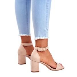 Vinceza Sandaler för kvinnor Mocka Beige Mer och mer! 2