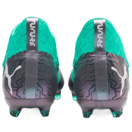 Fotbollsskor Puma Future 2.3 Netfit Fg Ag Color Shift M 104832 01 grön 4