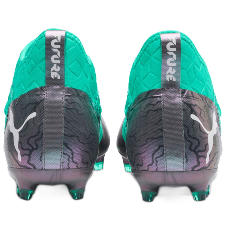 Fotbollsskor Puma Future 2.3 Netfit Fg Ag Color Shift M 104832 01 grön 4