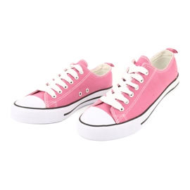 Rosa American Club damskor bundna sneakers 2