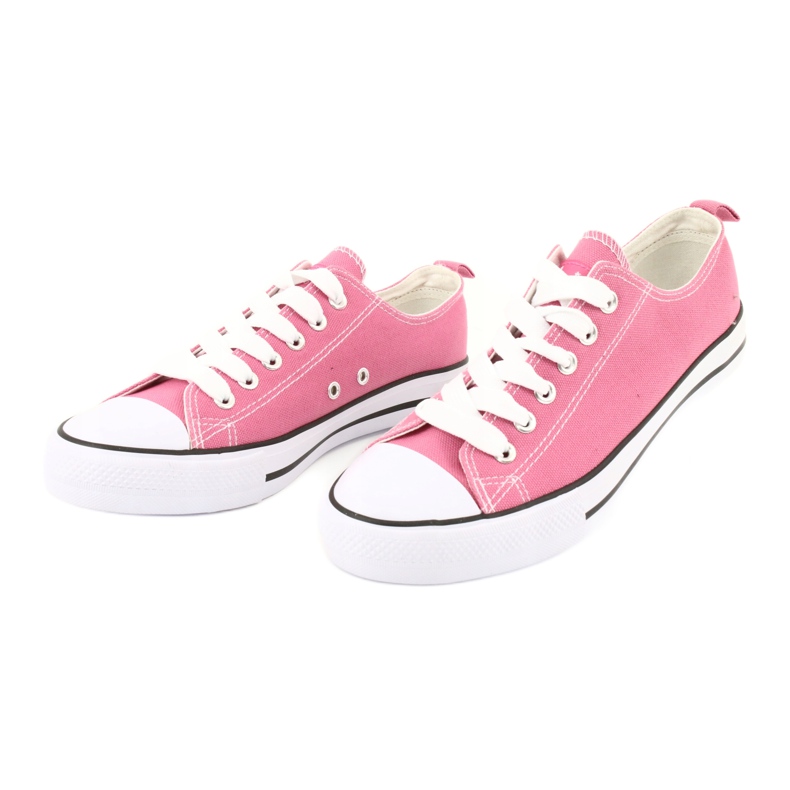 Rosa American Club damskor bundna sneakers 2