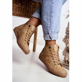 Dam Sneakers Big Star High Warm Camel GG274072 brun 2