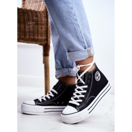 Dam Sneakers Big Star Black GG274012 svart 1