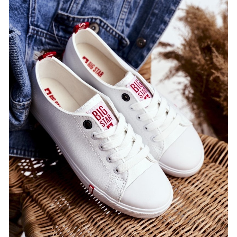 Dam Sneakers Big Star White GG274005 vit 1
