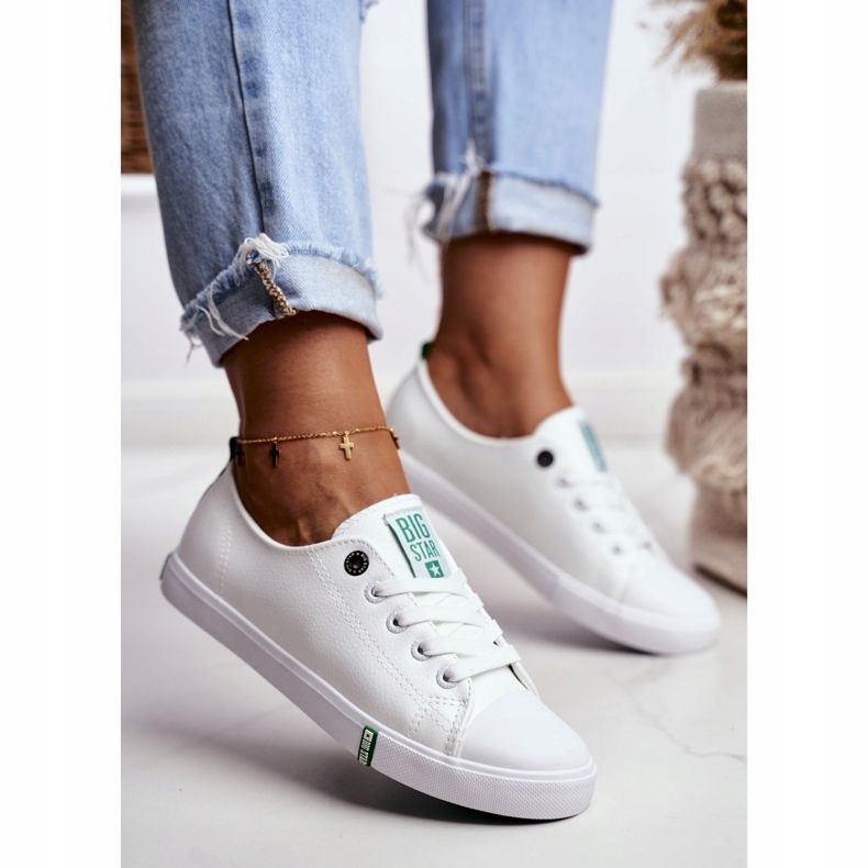 Dam Sneakers Big Star White GG274006 vit 2