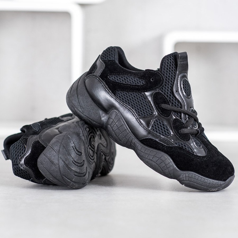 SHELOVET Svarta sneakers 1