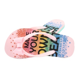 American Club flickor tofflor rosa 2