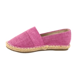 American Club Amerikanska espadrillor för flickor rosa 1