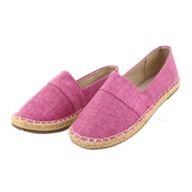 American Club Amerikanska espadrillor för flickor rosa 2
