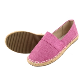 American Club Amerikanska espadrillor för flickor rosa 3