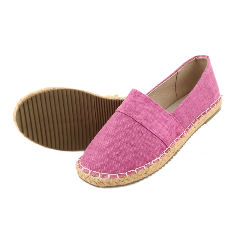American Club Amerikanska espadrillor för flickor rosa 3