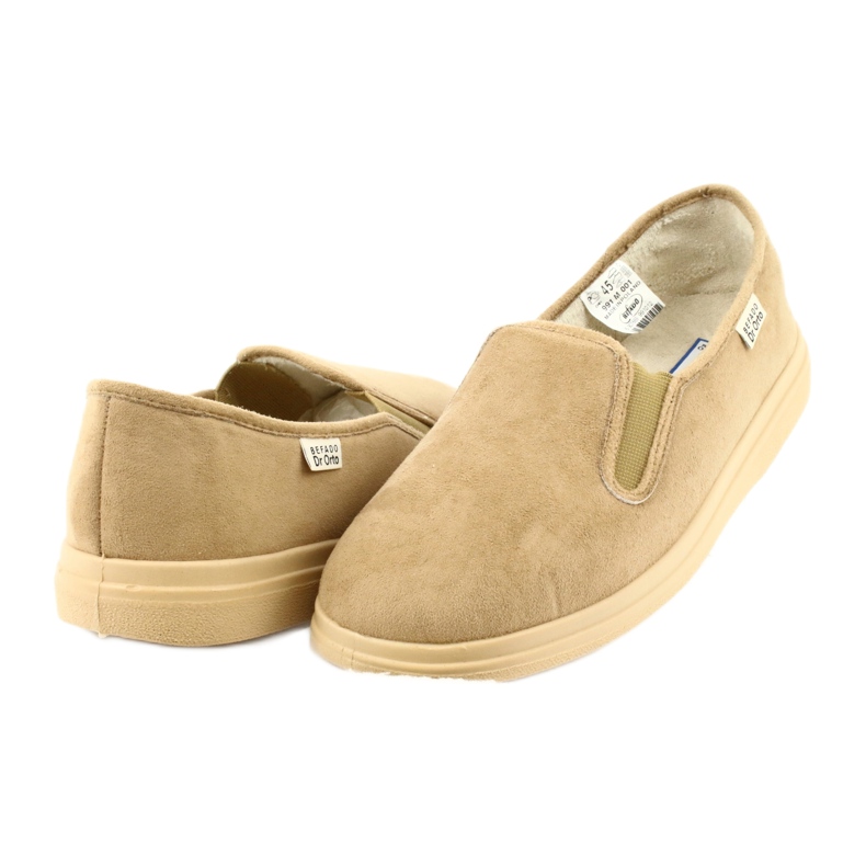 Befado herrskor pu 991M001 beige 3