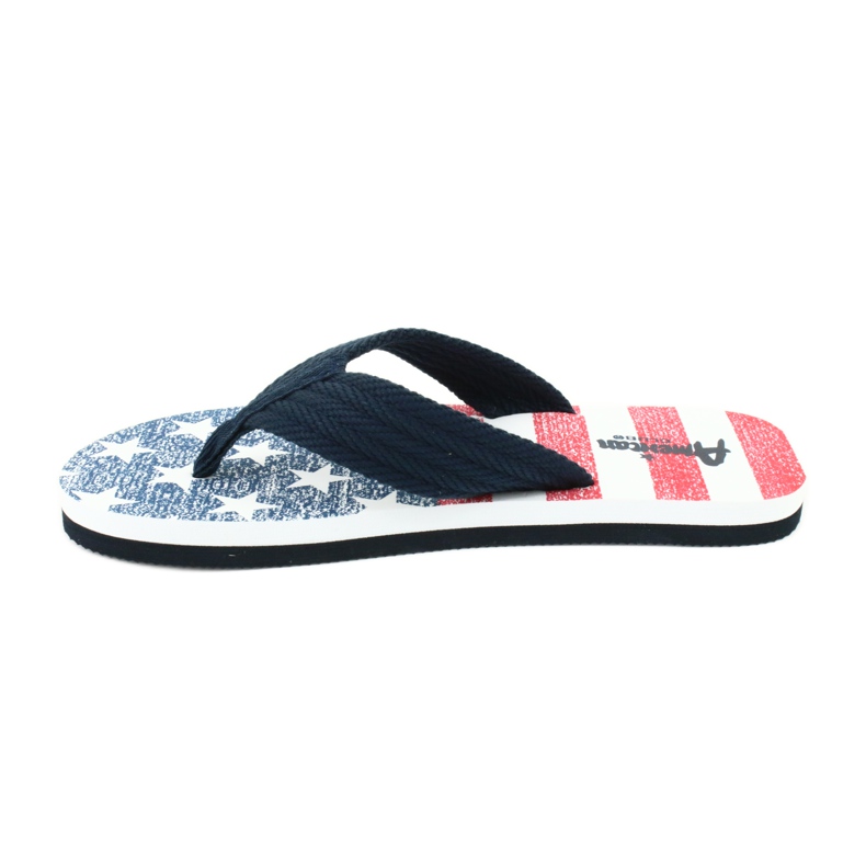 American Club Amerikanska lätta skum flip-flops JP05 marinblå 1