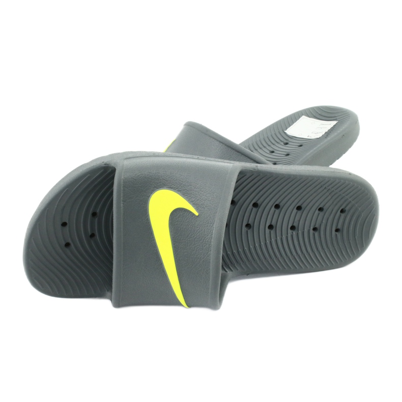 Nike Kawa Shower M 832528-003 diabilder grå grön 4