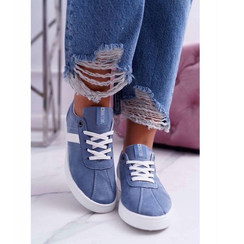 Kvinnors sportskor Big Star Blue DD274620 blå 2