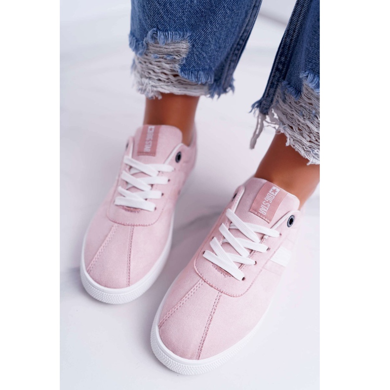 Kvinnors sportskor Big Star Pink DD274621 rosa 2