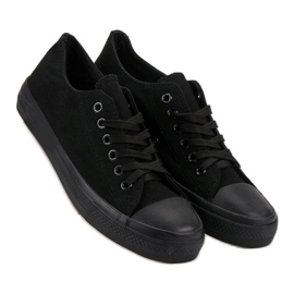 SHELOVET Svarta sneakers 2
