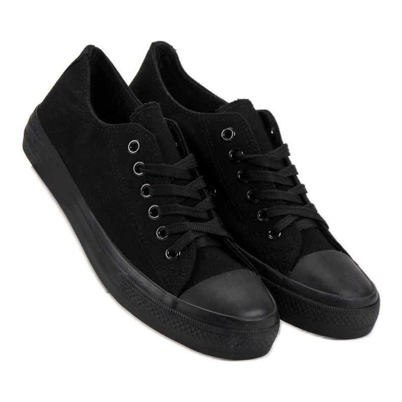 SHELOVET Svarta sneakers 2