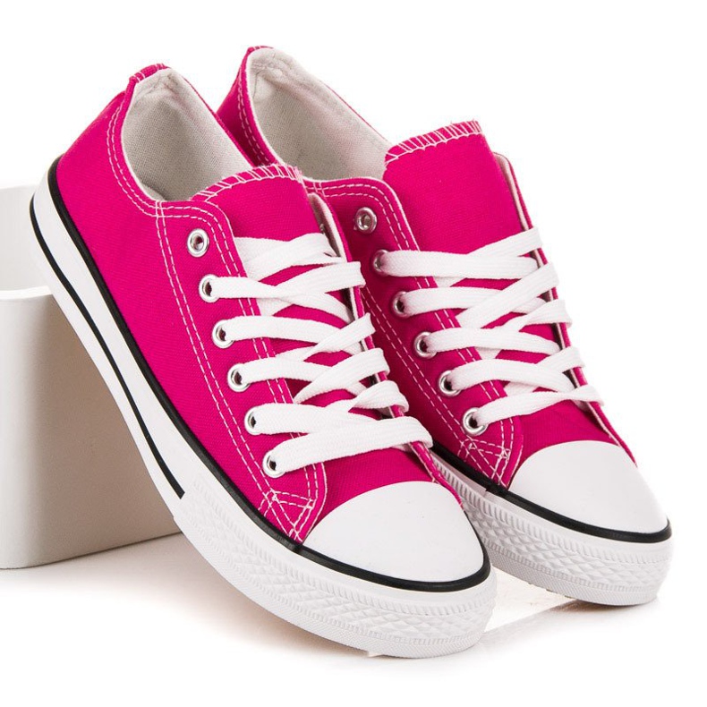 SHELOVET Fuchsia sneakers rosa 1