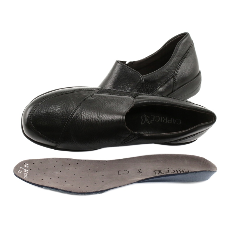 Caprice lågskurna damskor teg.H svart 4