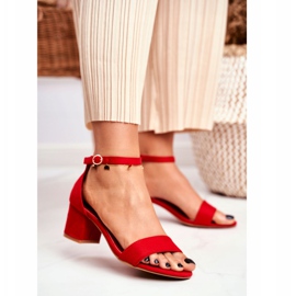 BUGO Dam Sandaler Mocka Röd Oh Baby! 2