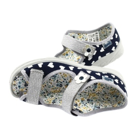 Befado barnskor 969X148 marinblå grå 4
