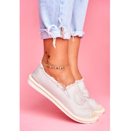 PS1 Kvinnors Espadrilles Grey Flaure grå 1