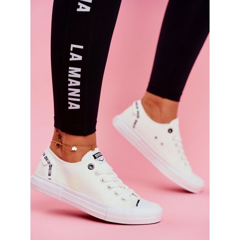 Dam Sneakers Big Star White DD274206 vit 1