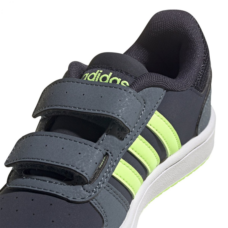 Adidas Hoops 2.0 Cmf Jr FW4930 skor marinblå mångfärgad 1