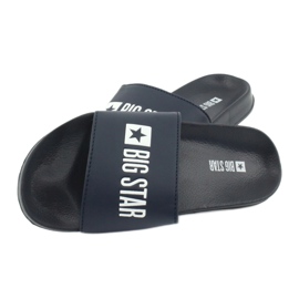 Big Star Tofflor till stranden GG174934 marinblå vit 3