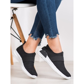SHELOVET Slip-on sportskor svart 1