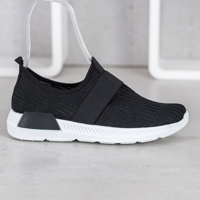 SHELOVET Slip-on sportskor svart 2