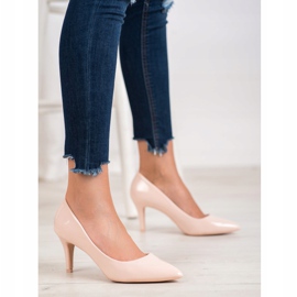 Gogo Pumpar med ekoläder brun 1