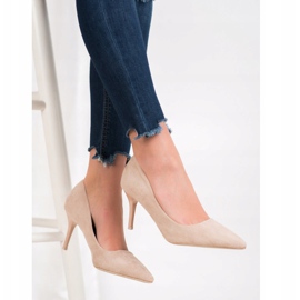 Small Swan Casual högklackat brun 2