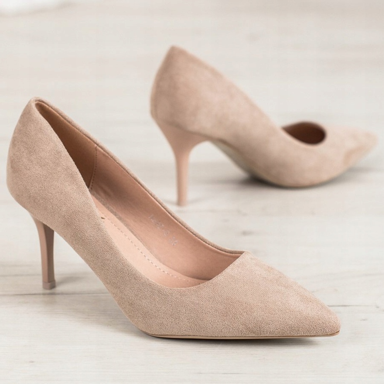 Small Swan Casual högklackat brun 1