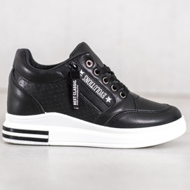 SHELOVET Svart Evolutions sneakers 1