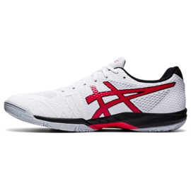 Asics Gel Blade 7 M 1071A029-101 squashsko vit röd 1