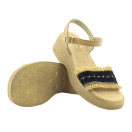 Eldam Flicksandaler på perrongen brun svart 3