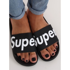 Svarta damas tofflor CK110 Svart 1