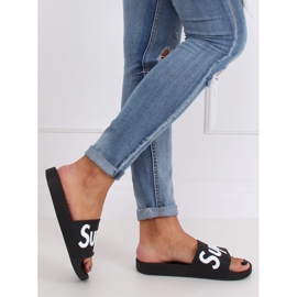 Svarta damas tofflor CK110 Svart 2