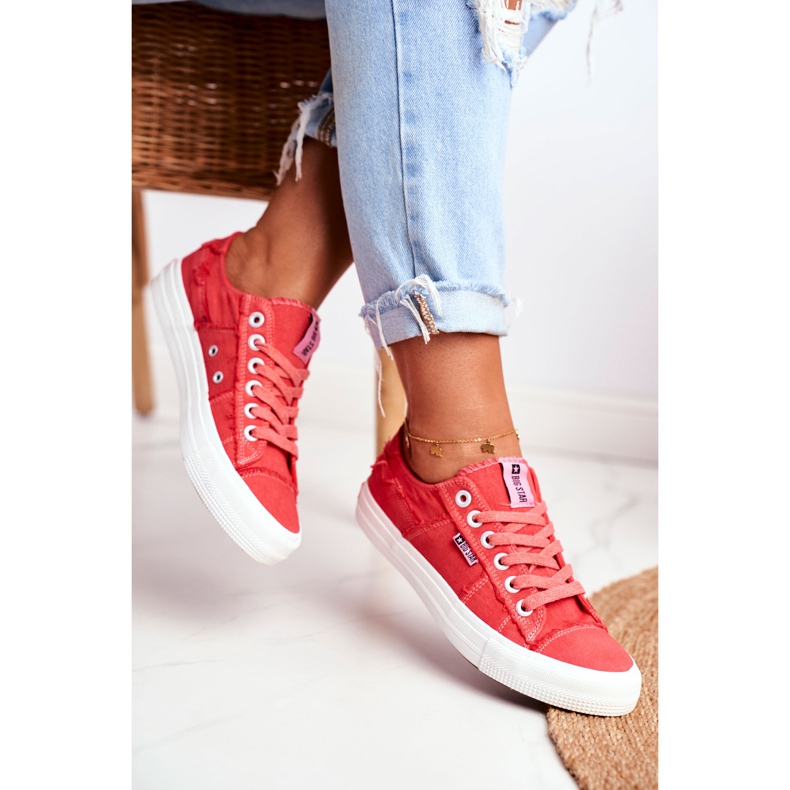 Dam Sneakers Big Star Red DD274449 röd 2