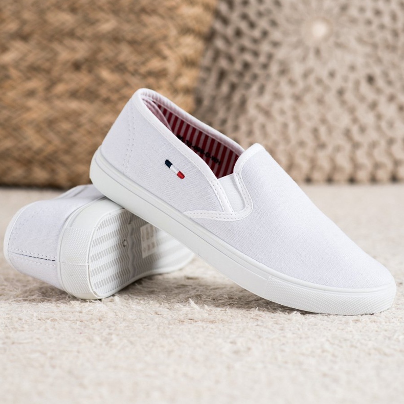 SHELOVET Vita textilskor 2