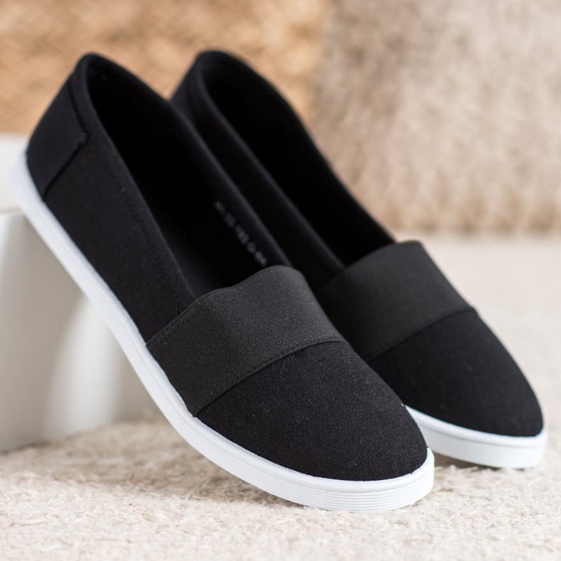SHELOVET Slip-on sneakers svart 1